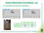 Palissage les caractéristiques des fils